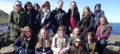 French Students Welcomed to Mournes