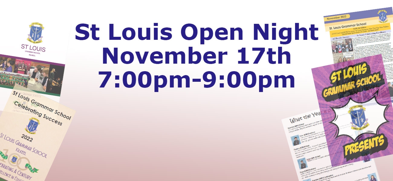 Click here to view all the Open Night documents